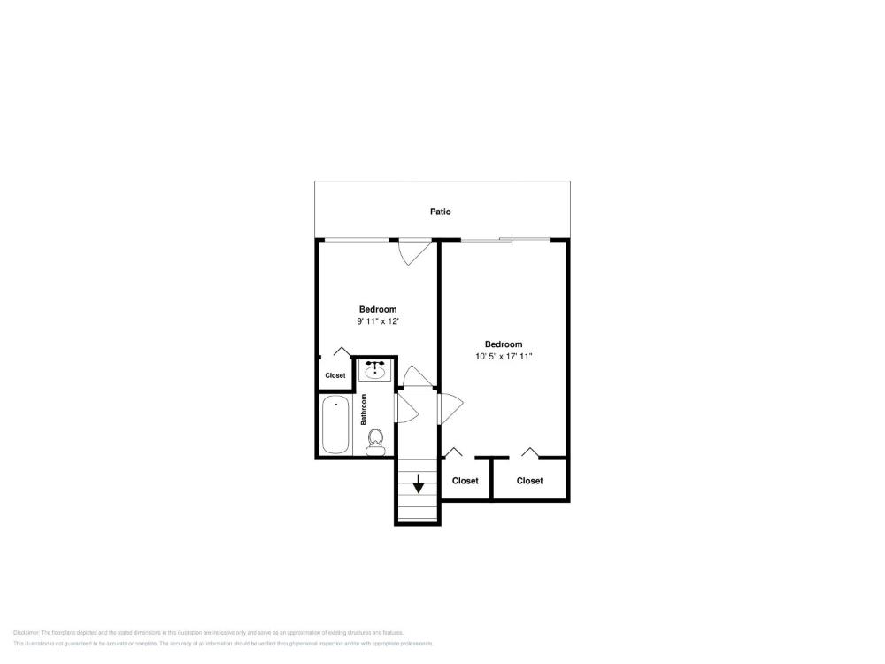 Three-Bedroom House interior